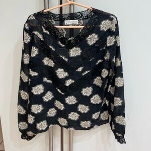 Vintage Blouse Made in Italy Size 48